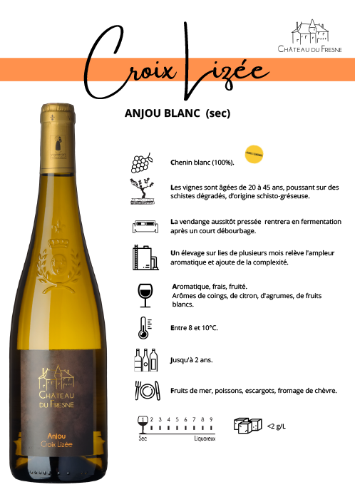 Vin Blanc sec Viticulteur Maine et loire Faye d'Anjou 49